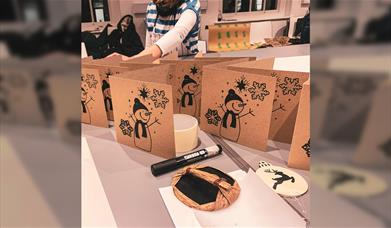 Bluecoat After Hours: Collage Your Christmas Cards