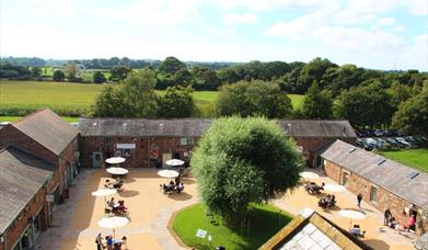Brimstage Hall Courtyard
