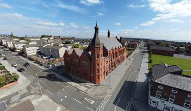 A birds eye view image of The Florrie.