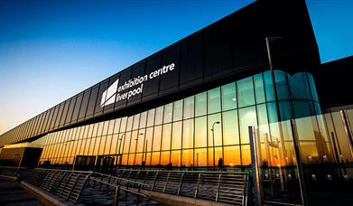 The outside of the Exhibition Centre Liverpool