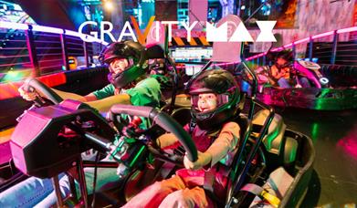 People go karting at Gravity Max Liverpool