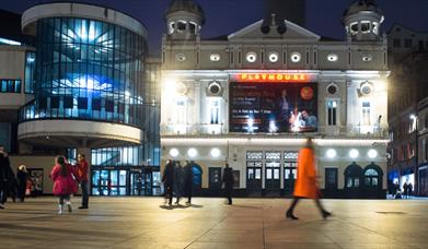 An exterior image of Liverpool Playhouse.