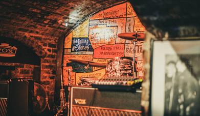 The Cavern Club stage.