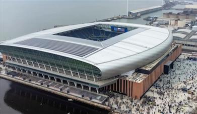 An ariel shot of Hill Dickinson Stadium