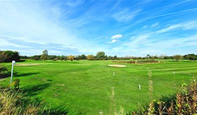 The green at Bidston Golf Club