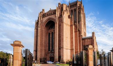 Liverpool Cathedral exterior.