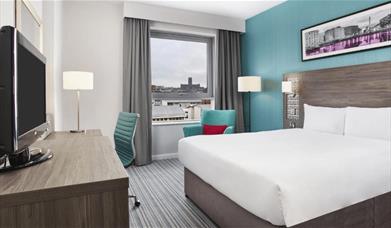 Leonardo Hotel Liverpool bedroom.