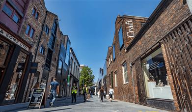 Bluecoat Display Centre exterior. 

Pam Seale Photography