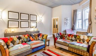 Living room at Ashley Place